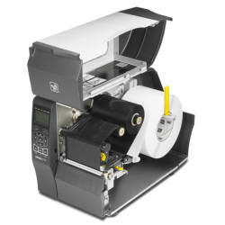 Zebra ZT411, 12 pts/mm (300 dpi), massicot, écran (couleur), RTC, EPL, ZPL, ZPLII, USB, RS232, BT, Ethernet