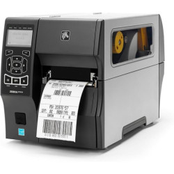 Zebra ZT411, 8 pts/mm (203 dpi), décolleur, écran (couleur), RTC, EPL, ZPL, ZPLII, USB, RS232, BT, Ethernet