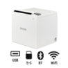 Epson TM-M30III-H, 8 pts/mm (203 dpi), massicot, USB, USB-C, BT, WiFi, blanc