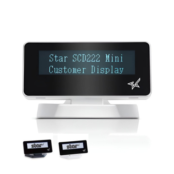 Modèle Star Micronics SCD222, Afficheur Client