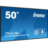 iiyama ProLite LH5060UHS-B1AG, 24/7, 125,7 cm (49,5''), 4K, USB, RS232, Ethernet, WiFi, Android, en kit (RS232), noir