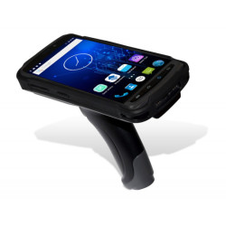 Newland MT90 Ocra-Serie, 2D, 12.7 cm (5''), GPS, USB-C, WiFi, 4G, NFC, Android, en kit, GMS