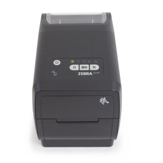 Zebra ZD411, 8 pts/mm (203 dpi), RTC, EPLII, ZPLII, USB, USB Host, BT (BLE), Ethernet (ZD4A022-T0EE00EZ)