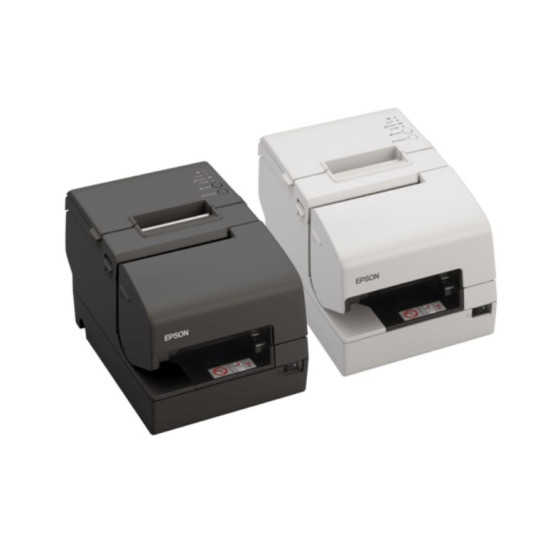 Epson TM-H6000V, MICR, massicot, USB, USB Host, RS232, Ethernet, OPOS, ePOS, noir