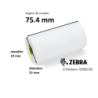 20 x rouleaux de tickets 75,4 mm, Zebra Z-Perform 1000D 80,  papier thermique,