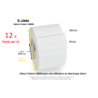 12 x rouleaux d'étiquettes 102x38mm, type 1000D