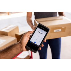 Honeywell CT37, 2D, HD, capacitif projeté, hot-swap, PTT, USB-C, BT (BLE), 5G, NFC, Android, GMS, blanc