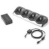 Station de recharge Zebra, 4 emplacements (CRD-TC8X-5SC4BC-01)