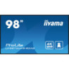 iiyama ProLite LFDs, 247.7 cm (98''), 4K, USB, RS232, Ethernet, en kit (RS232), noir