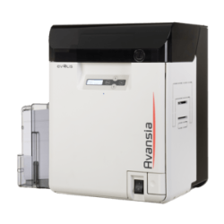 Evolis Avansia, deux faces, 24 pts/mm (600 dpi), USB, Ethernet, encodeur magnétique, écran