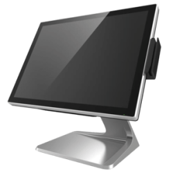 Colormetrics P5100, 38,1 cm (15''), capacitif projeté, USB, USB-C, poweredUSB, RS232, Ethernet, Intel Core i3, sans ventilateur,