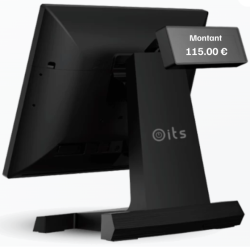 TPV ITS M6 Intel® Core™ i3-1215U, écran LCD capacitif 21,5’’, noir