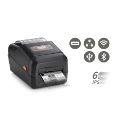 XL5-43CT, Linerless, Ecran LCD, USB2.0, USB Host,  Serial, Ethernet + WLAN