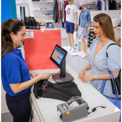 Zebra ZD411, 12 pts/mm (300 dpi), RTC, EPLII, ZPLII, USB, USB Host, BT, WiFi (ZD4A023-D0EW02EZ)