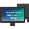 Newland NQuire 1500 Mobula II, 4G, PoE, Landscape, 2D, 38,1 cm (15''), Full HD, GPS, USB, USB-C, BT, Ethernet, WiFi, Android