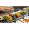 500 x Cartes Zebra Plastique, Noir