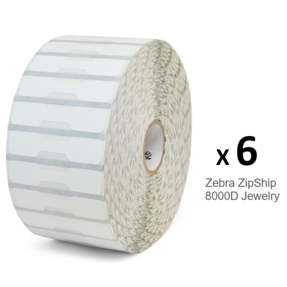 10 x rouleaux d'étiquettes 51x25mm, mandrin: 76 mm