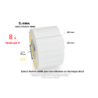 8 x rouleaux d'étiquettes 102x152mm, Zebra Z-Perform 1000D