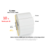 10 x rouleaux d'étiquettes 51x25mm, Zebra Z-Perform 1000D