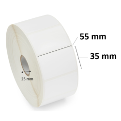 4 x rouleaux d'étiquettes...