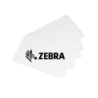 500 x Cartes Zebra PVC, avec signature panel- PVC, 30 mil, blanc