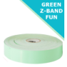 6 x cartouches Zebra Z-Band Fun, vert (350 bracelets par cartouche)