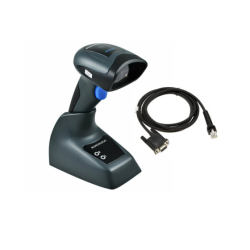 Datalogic QuickScan I QBT2131, BT, 1D, BT, multi-IF, en kit (RS232) avec support, noir