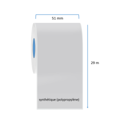 1 x rouleau d'étiquettes,...