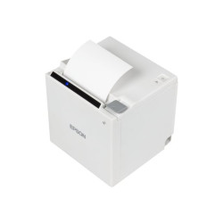Epson TM-m30III, USB, USB-C, Ethernet, câble EU, massicot, blanc