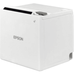 Epson TM-m30III, USB, USB-C, Ethernet, câble EU, massicot, blanc