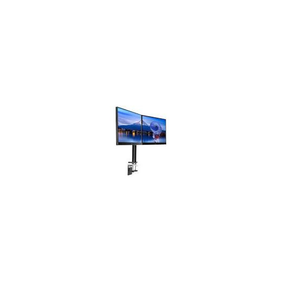 support de bureau iiyama, double (DS1002C-B1)