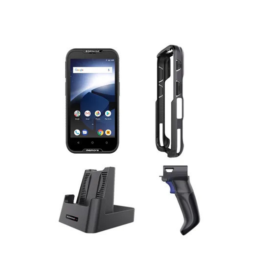 Datalogic Memor 11, 2D, USB-C, BT, WiFi, 4G, GPS, Poigné Pistolet, en kit (USB), GMS, noir, Android