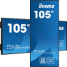 iiyama LH10551UWS-B1AG, 24/7, 5K, USB, USB-C, Ethernet, en kit (RS232)