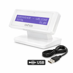 Afficheur AF240 Blanc, USB