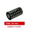 1 x rouleau Zebra ZipShip 2300, ruban transfert thermique, cire, 83mm