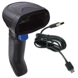 Datalogic QuickScan QBT2500, BT, 2D  avec câble USB, noir