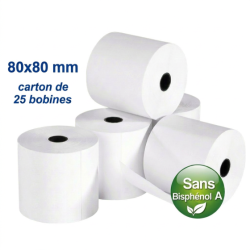 25 x Rouleaux de papier...