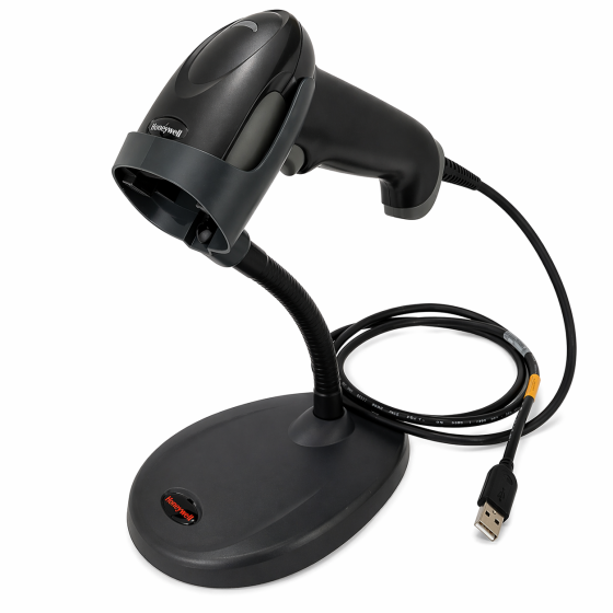 Honeywell Voyager Extreme Performance 1470g, 2D, multi-IF, avec câble USB, support, noir