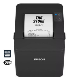 Epson TM-T20IV, USB, RS232, massicot, Noir