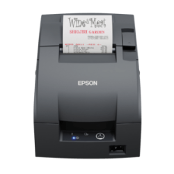 Epson TM-U220IIB, Fixation murale, massicot, Ethernet, gris