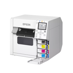 Epson ColorWorks D3800e, USB, Ethernet, blanc