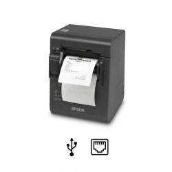Epson TM-L90, 8 pts/mm (203 dpi), USB, Ethernet, noir