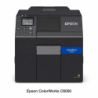 CW-C6000Ae (mk), Epson ColorWorks, massicot, écran, USB, Ethernet, noir