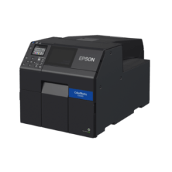 CW-C6000Ae (mk), Epson ColorWorks, massicot, écran, USB, Ethernet, noir