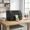 Epson ColorWorks CW-C6500Pe, décolleur, écran, USB, Ethernet, noir