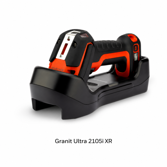 Granit Ultra 2105i XR, USB-KIT, BT, 2D, multi-IF, en kit (USB), RB, noir, rouge