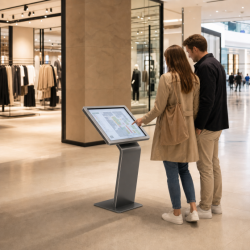 Elo 4363L, Ecran 42,5'', Activité 24h/24 et 7j/7, capacitif projeté, Full HD, noir