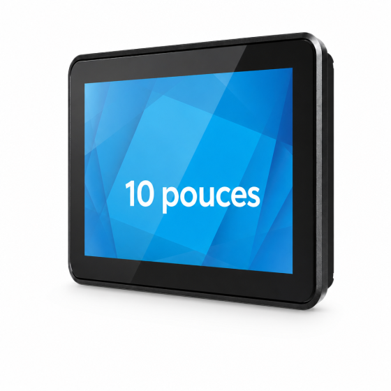 Elo 1099l, Outdoor , écran 10,1'', capacitif projeté, USB, en kit (USB), encastrable, noir