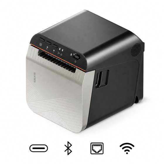 Sunmi NT320, massicot,  massicot, USB-C, Bluetooth, Ethernet, Wi-Fi