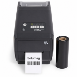Zebra ZD411, 8 pts/mm (203 dpi), RTC, USB, USB Host, BT (BLE), en kit (USB)